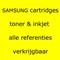 Alle SAMSUNG cartridges toner & inkjet