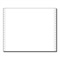 LISTINGPAPIER 11" X 380 - BLANCO - 60 gr