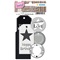 Cadeau labels - " Black & White "