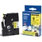P-TOUCH TZE TAPE - 9 mm - Zwart / Geel