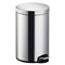PAPIERBAK PEDAALEMMER 20 Liter - Zilver