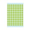 ETIKETTEN Dia. 8 mm - Fluo groen