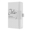 NOTEBOOK JOLIE Flair - A6 - Sneeuwwit