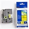 P-TOUCH TZE TAPE - 18 mm - Zwart / Geel