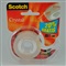KLEEFBAND SCOTCH 600 - 19 mm x 25 M - afroller
