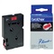 P-TOUCH TC TAPE - 12 mm - Zwart / Rood