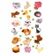 ETIKETTEN DECOR 3D " Cooky " - Boerderijdieren