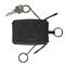 MAVERICK Coin purse / Keyrings ALL BLACK - Zwart
