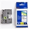 P-TOUCH TZE TAPE - 12 mm - Zwart / Transparant MAT