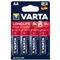 BATTERIJ VARTA " Longlife MAX Power "  AA - LR6