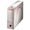 ARCHIEFDOOS BOXY 100 - Golfkarton Wit / Rood