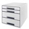 LADENBLOK WOW CUBE - Wit / Grijs