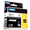 DYMO RHINO - POLYESTER 24 mm - Zwart op Wit