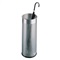PAPIERBAK METAAL ROND - 28.5 Liter - Zilver