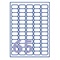 ETIKETTEN Transparant - Etiket 38.1 x 21.2 mm