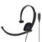 HEADSET PC-OFFICE " CS195 " - Zwart