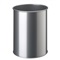 PAPIERBAK METAAL ROND - 15 Liter - Zilver
