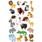 ETIKETTEN DECOR 3D " Cooky " -  Dieren savane