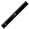 LAT PLASTIEK M+R - 16 cm - Zwart