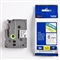 P-TOUCH TZE TAPE - 6 mm - Zwart / Transparant