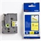 P-TOUCH TZE TAPE - 9 mm - Zwart / Geel