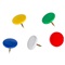 DUIMSPIJKERS - Gekleurd assorti - Doos 100