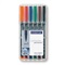 STIFT " LUMOCOLOR 313 " - Superfijn - Set 6