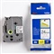 P-TOUCH TZE TAPE - 24 mm - Zwart / Transparant
