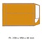 ZAK-ENVELOP MET BALG - Ft 230 x 350 x 40 mm