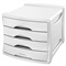 LADENBLOK VIVIDA 4-Laden - Wit
