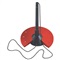 BALPENSTANDAARD HELIT - Zwart / Rood