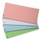 VERDEELKAARTEN KARTON RECHTHOEKIG - 4 Colors
