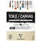 TEKENBLOK " Toile / Canvas " A4 - 210 gr - Naturel