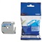 P-TOUCH M TAPE - 9 mm - Zwart / Blauw