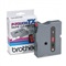P-TOUCH TX TAPE - 24 mm - Zwart / Rood