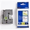 P-TOUCH TZE TAPE - 9 mm - Zwart / Transparant