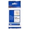 P-TOUCH TZE TAPE - 3.5 mm - Zwart / Wit