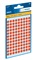 ETIKETTEN Dia. 8 mm - Rood