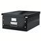 CLICK & STORE LARGE A3 OPBERGDOOS - Zwart