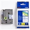 P-TOUCH TZE TAPE - 12 mm - Blauw / Transparant