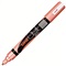 KRIJTSTIFT UNI CHALK PWE5M - Rood Metallic