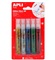 GLITTERLIJM METALLIC 3D - 5 Metallic colors