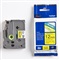 P-TOUCH TZE TAPE - 12 mm - Zwart / Geel