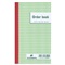 ORDER BOOK TRIPLI 10.5 x 18 cm - GELIJND