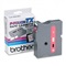 P-TOUCH TX TAPE - 24 mm - Rood / Wit