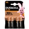 BATTERIJ DURACELL " PLUS 100% "  AA - LR6