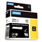 DYMO RHINO - POLYESTER 19 mm - Zwart op Transpar.