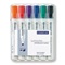WITBORDSTIFT LUMOCOLOR 351 - Set 6 kleuren