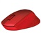 LOGITECH Optische mouse M330 Silent - Rood
