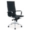 Burostoel ROMA HD - Leder / Chroom